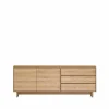 Clearance Ethnicraft Wave sideboard Vaxoljad ek 2 dörrar 3 lådor