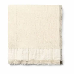 Ferm Living Weaver pläd 120x170 cm Off-white