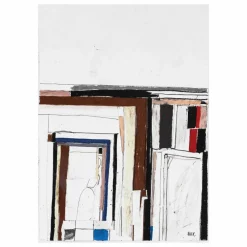 Fine Little Day We only got out at night poster 50x70 cm Multi