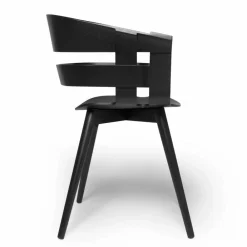 Hot Design House Stockholm Wick Chair stol svart-svarta askben