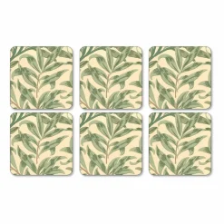 Pimpernel Willow Bough glasunderlägg 6-pack Green