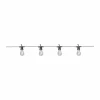 Hot Scandi Essentials Wisp ljusslinga svart 855 cm 20 ljus