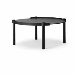 Outlet Cooee Design Woody bord Ø80 cm Black stained oak