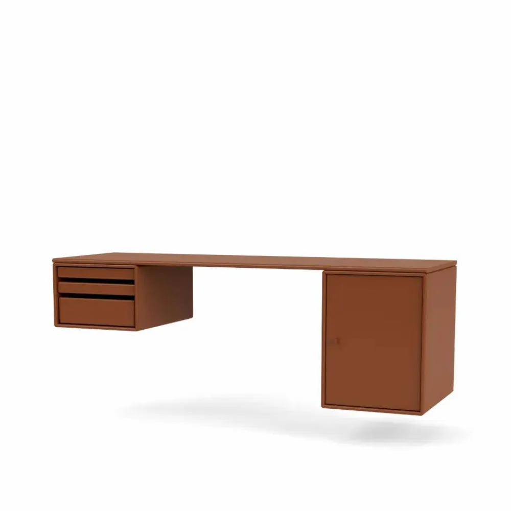 Clearance Montana Workshop skrivbord hazelnut 146