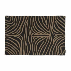 New Classic Collection Zebra dörrmatta Charcoal 60x90 cm