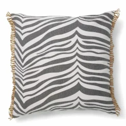 Sale Classic Collection Zebra kudde 50x50 cm Titanium