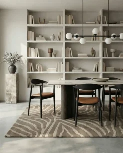 Classic Collection Zebra ullmatta Beige 200x300 cm